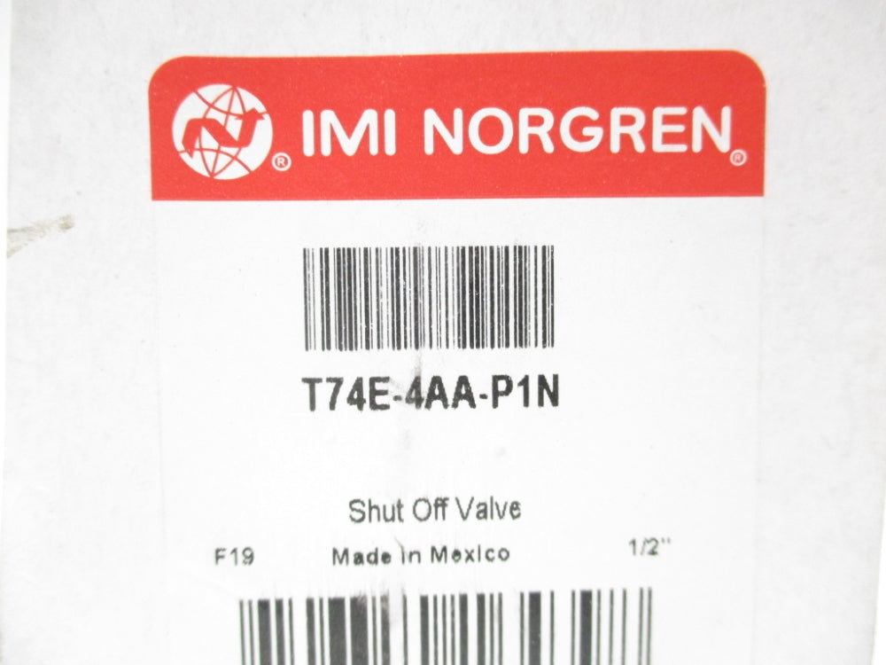 NORGREN T74E-4AA-P1N 250PSI 1/2" NSMP