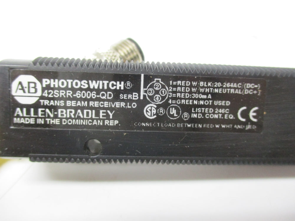 ALLEN BRADLEY 42SRR-6006-QD SER. B (WH) NSMP