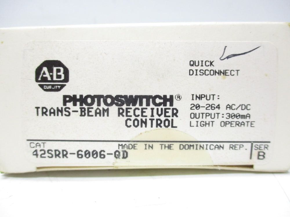 ALLEN BRADLEY 42SRR-6006-QD SER. B (WH) NSMP