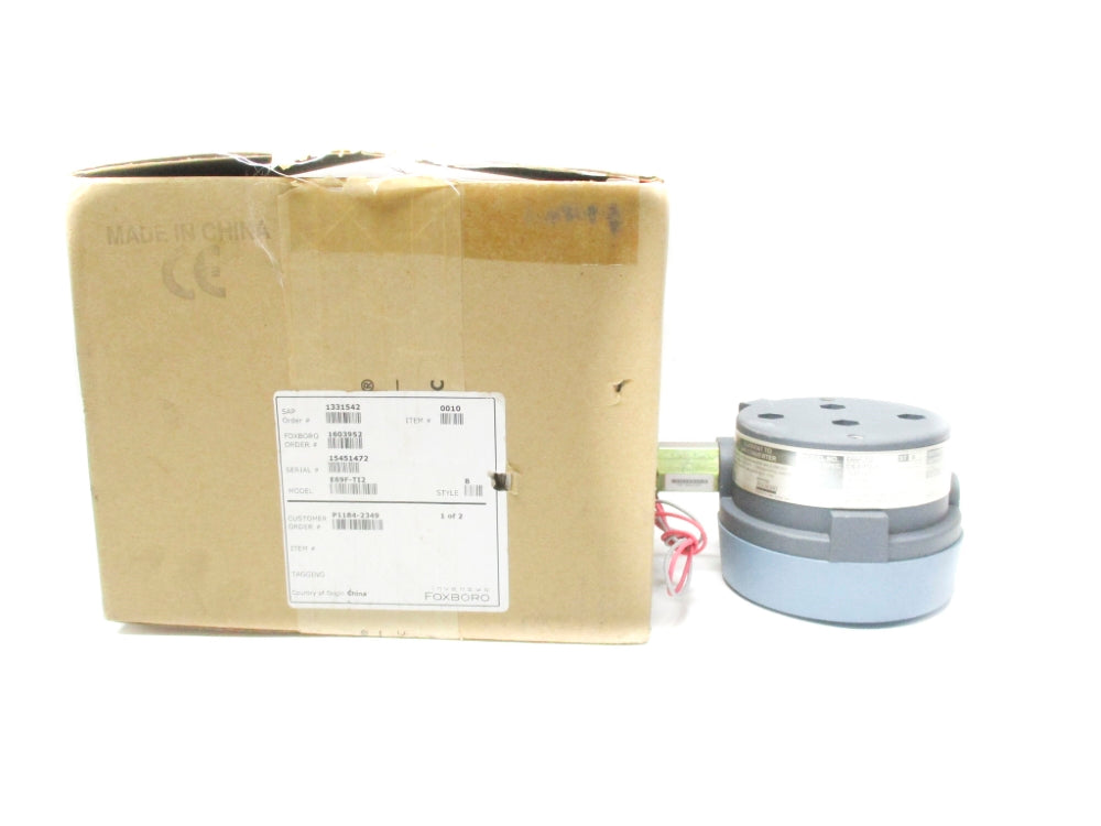 FOXBORO E69F-TI2 3-15PSI NSMP