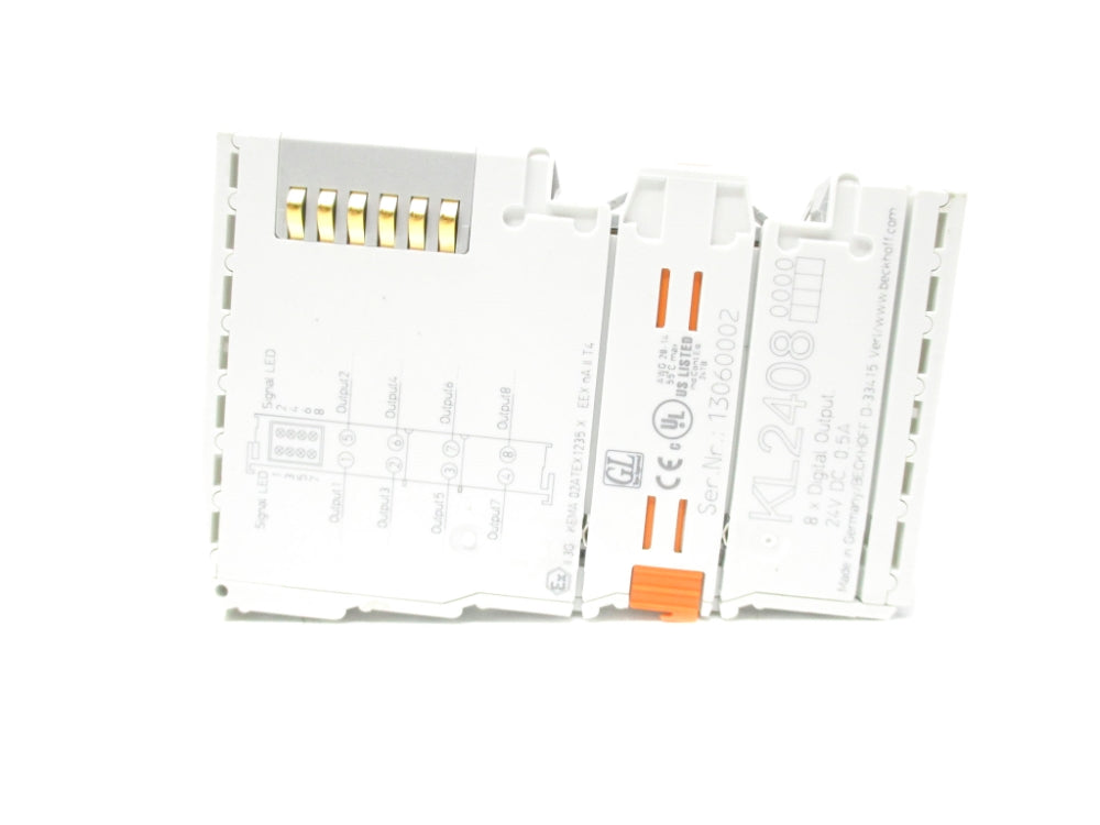 BECKHOFF KL2408 24VDC 0.5A NSNP
