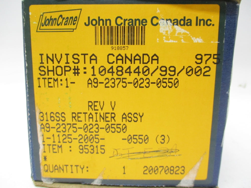 JOHN CRANE A9-2375-023-0550 NSMP