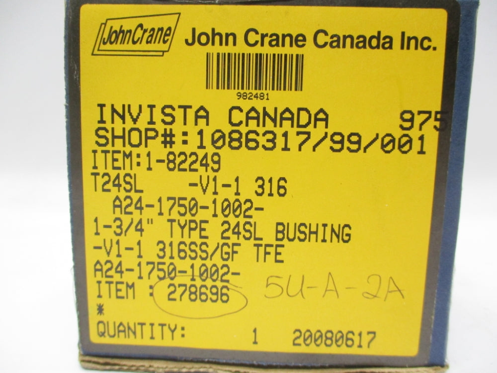 JOHN CRANE A24-1750-1002-1-3/4 NSMP