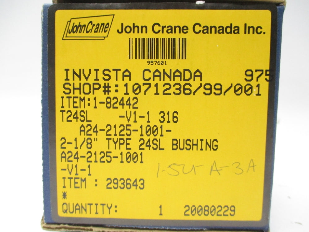 JOHN CRANE A24-2125-1001-2-1/8 NSMP