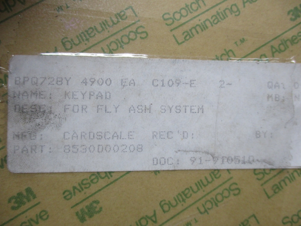 CARDINAL 8530D00208 NSNP
