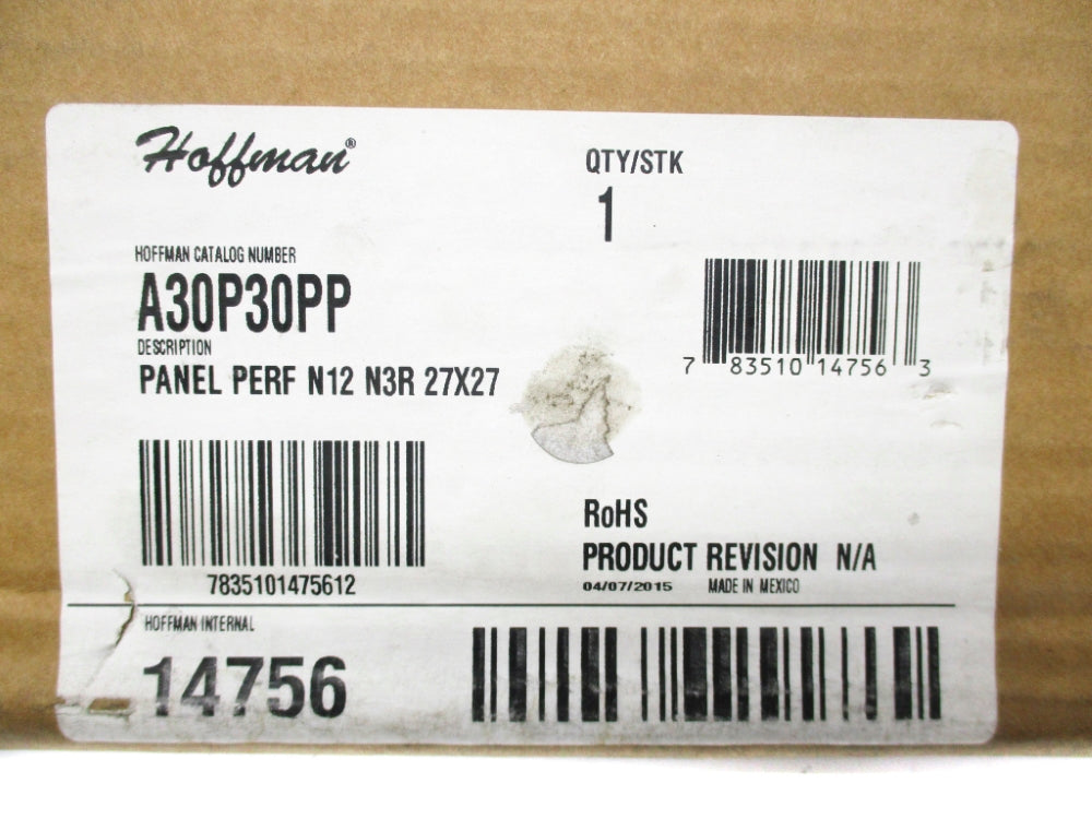 HOFFMAN A30P30PP NSFS