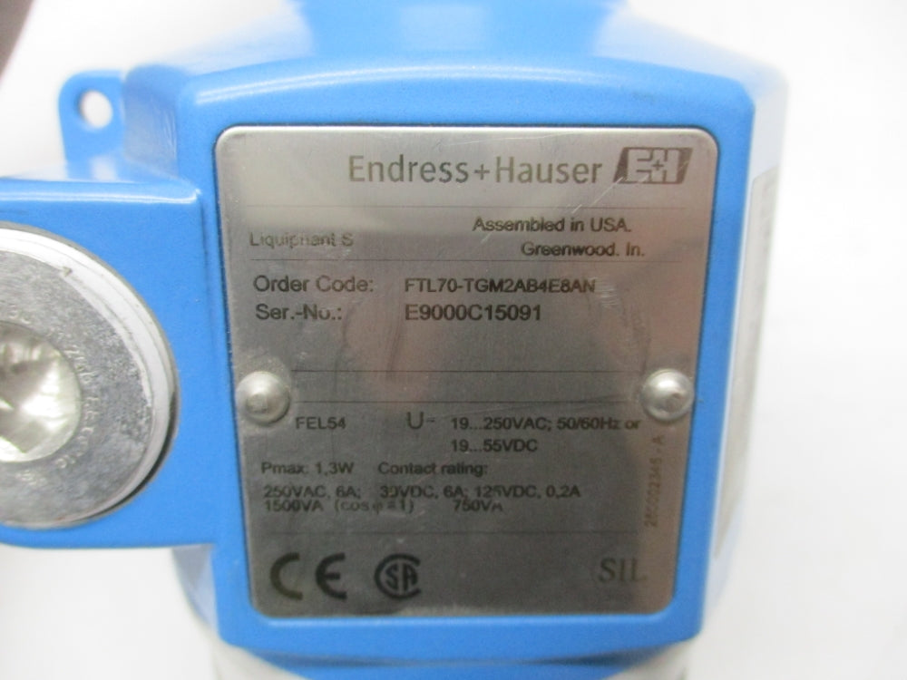 ENDRESS+HAUSER FTL70-TGM2ABA4E8AN NSNP