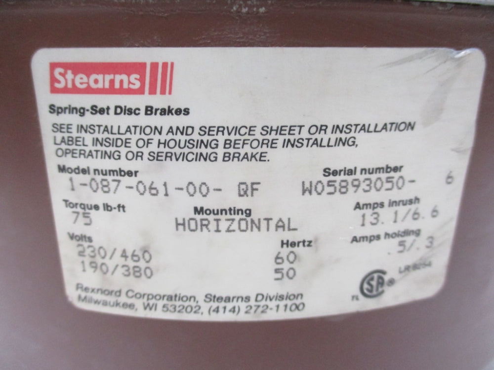 STEARNS 1-087-061-00-QF NSNP