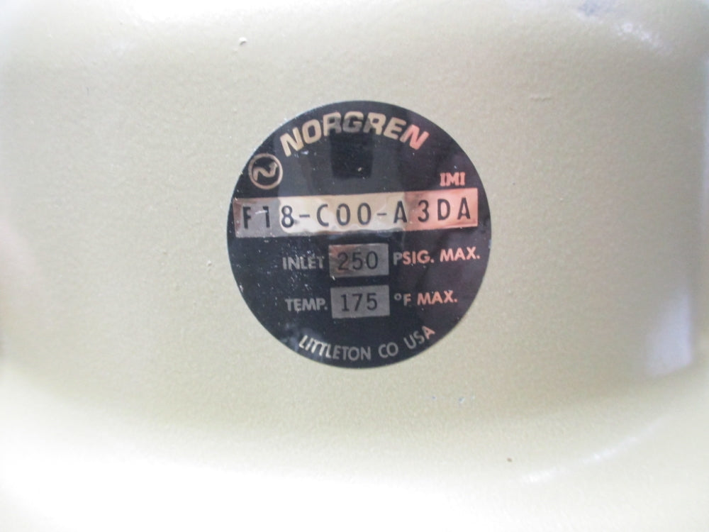 NORGREN F18-C00-A3DA 250PSIG NSNP