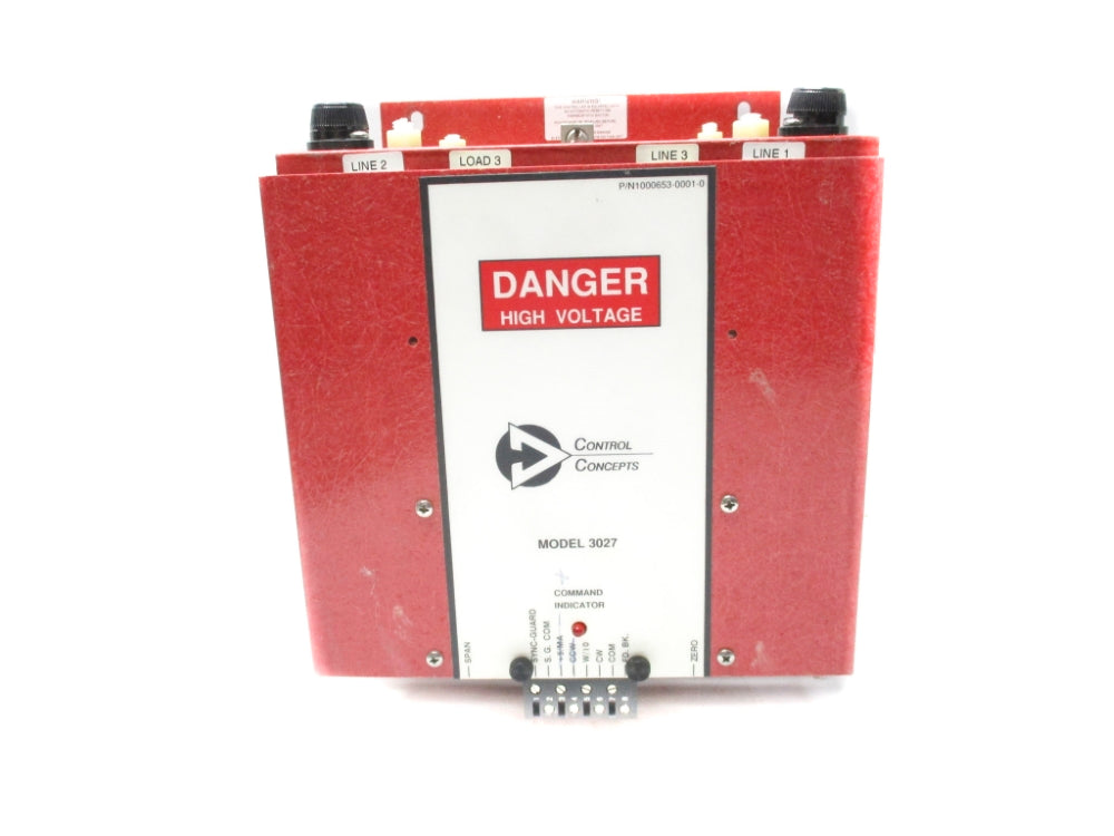 CONTROL CONCEPTS 3027-480V-145A-4/20MA UNMP