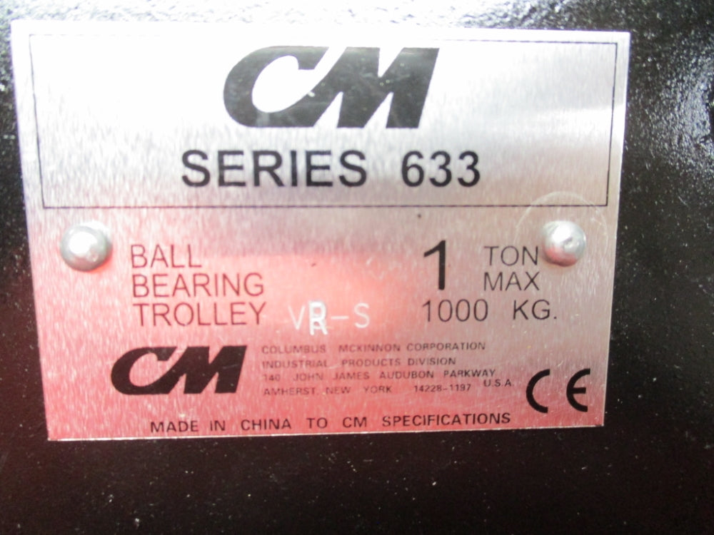 COLUMBUS MCKINNON SERIES 633 NSMP