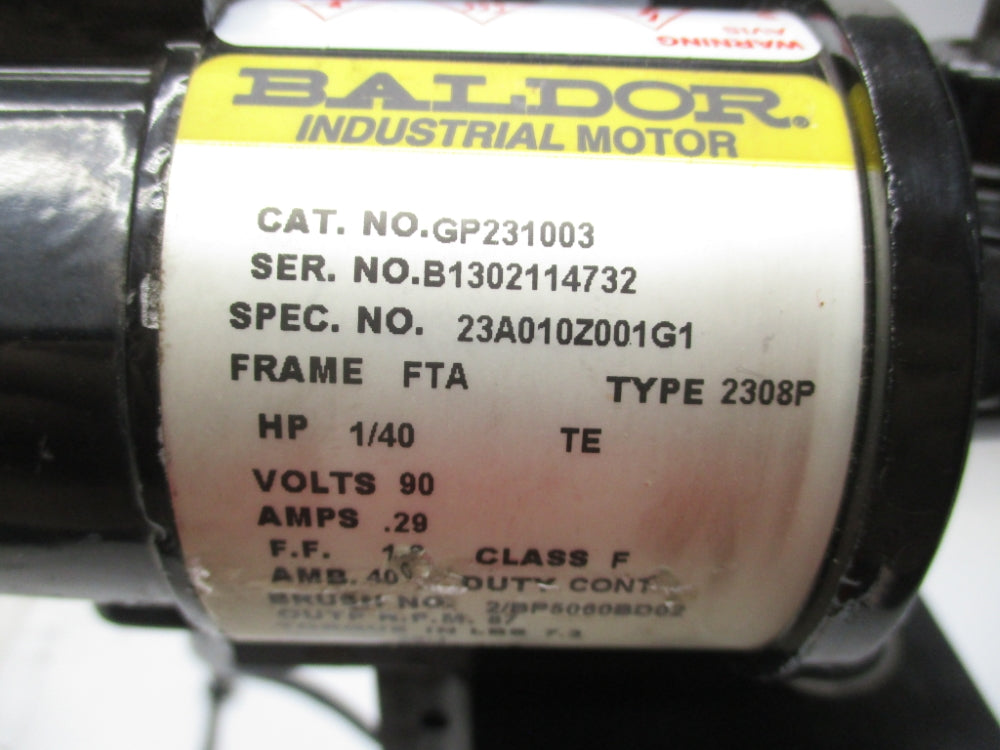 BALDOR GP231003 UNMP