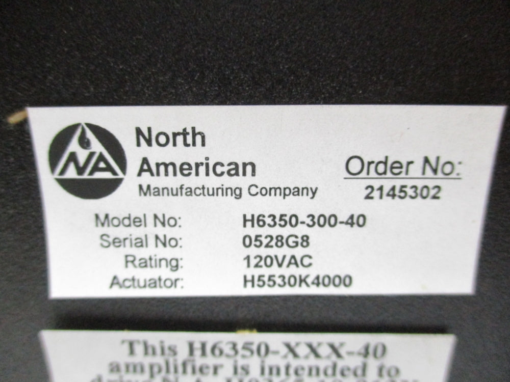 NORTH AMERICAN H6350-300-40 NSNP