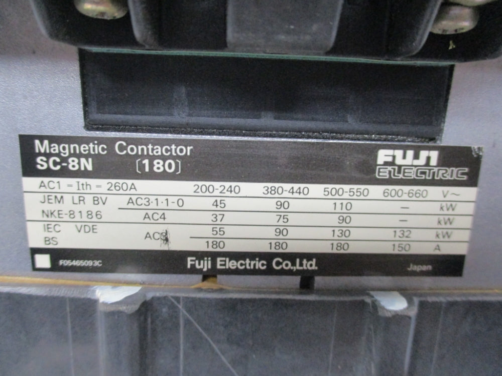 FUJI ELECTRIC SC-8N (180) UNMP