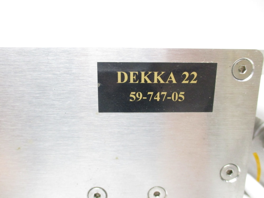 DEKKA MODEL 22 59-747-05 NSMP