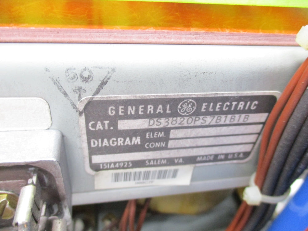 GENERAL ELECTRIC DS3820PS7B1B1B UNMP