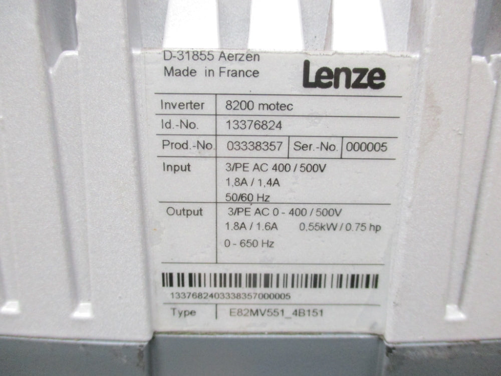LENZE GFL05-2EHCR-071C32 NSNP