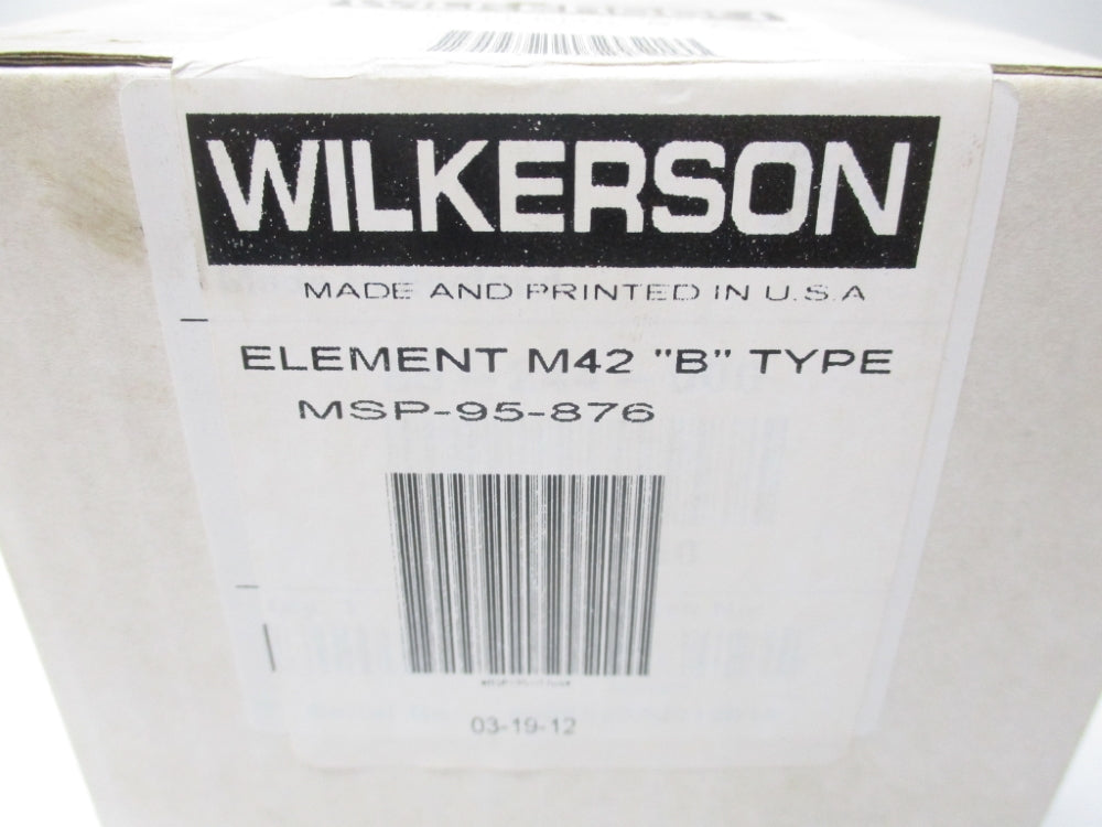 WILKERSON MSP-95-876 NSFS