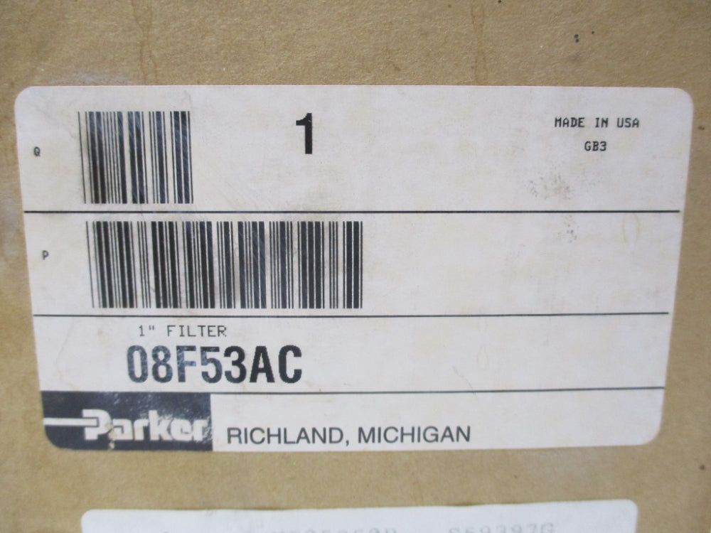 PARKER 08F53AC 250PSI NSMP