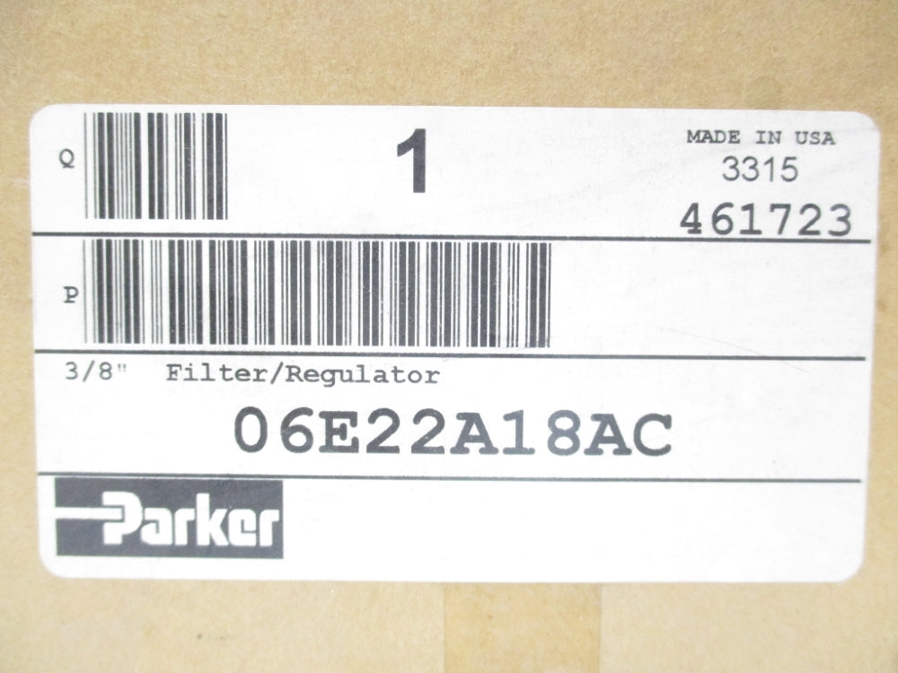 PARKER 06E22A18AC NSFS