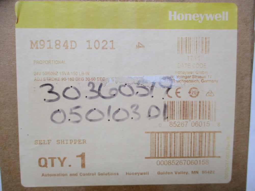 HONEYWELL M9184D1021 NSFS