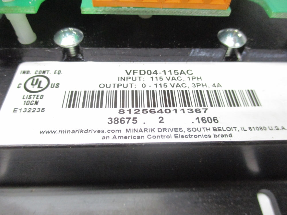 MINARK DRIVES VFD04-115AC NSMP
