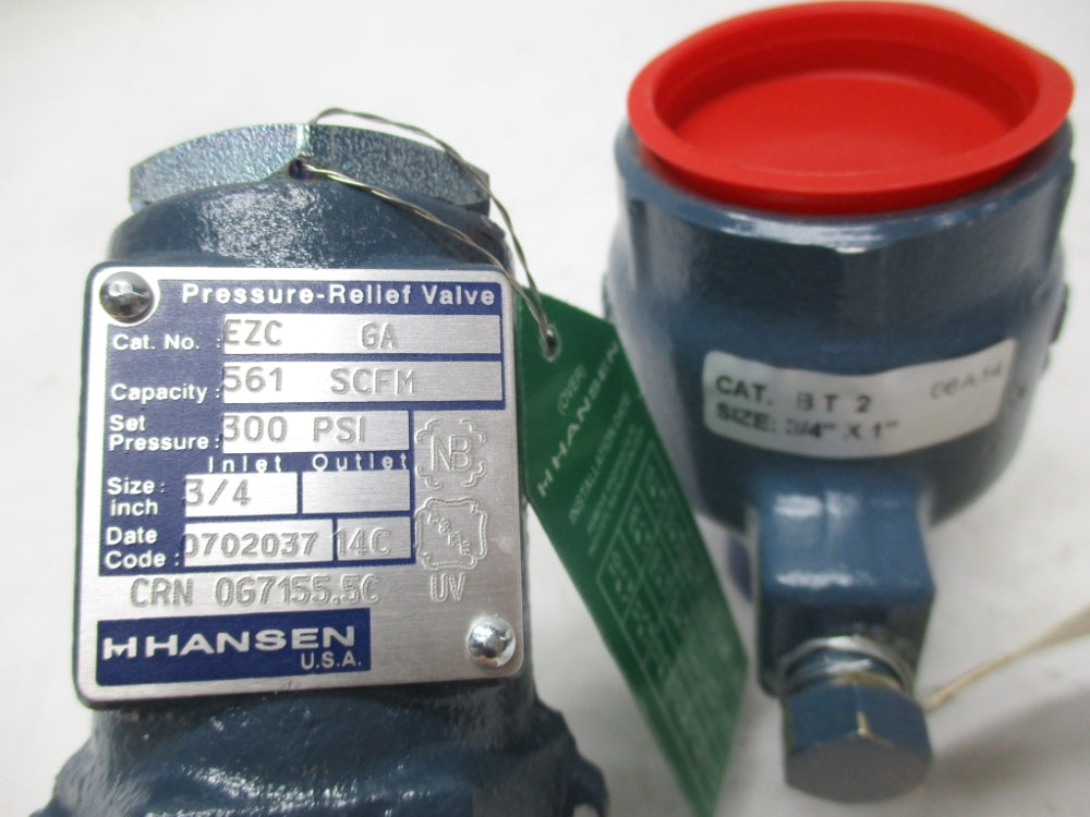HANSEN EZC/300-BT2 300PSI NSMP