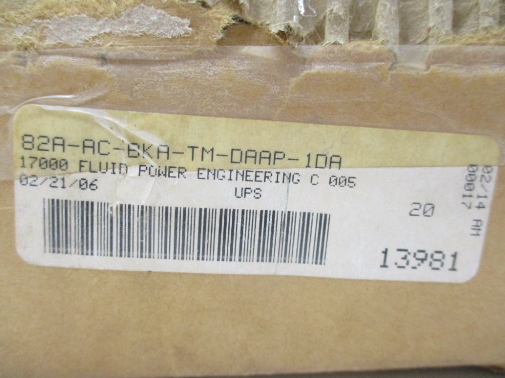MAC 82A-AC-BKA-TM-DAAP-1DA 110/120V 150PSI NSMP