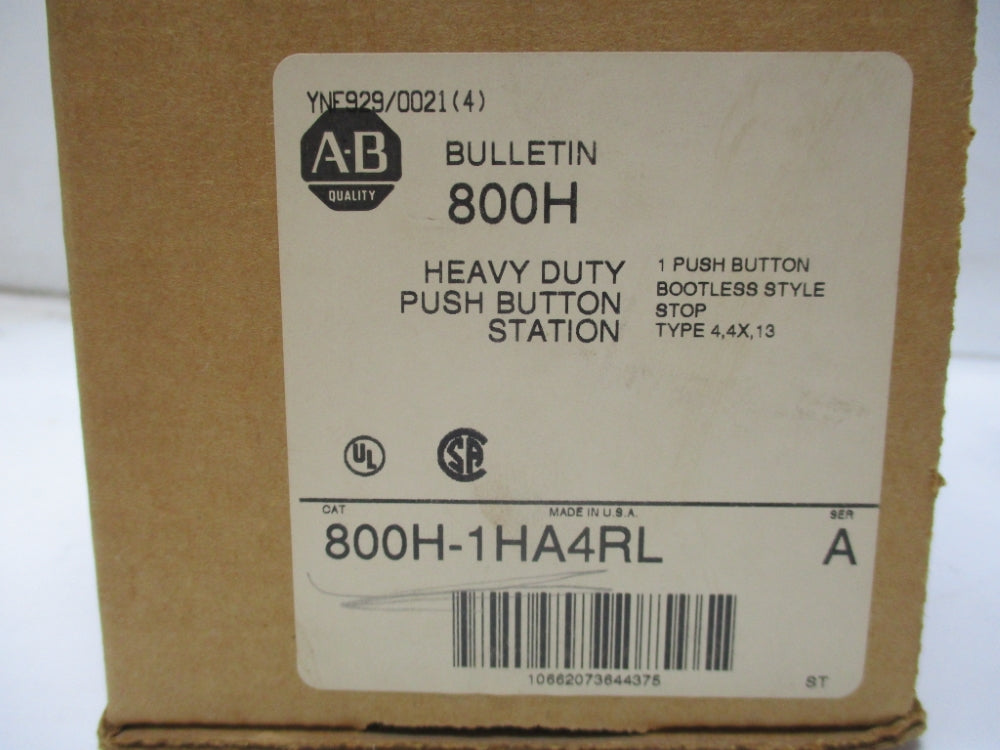 INDUSTRIAL SPARE PART 800H-1HA4RL SER. A (BR/WH) NSMP