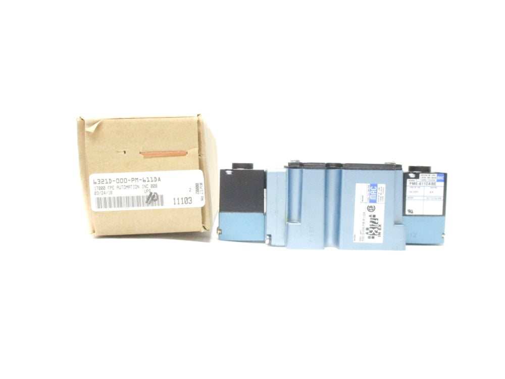 MAC 6321D-000-PM-611DA 150PSI 24VDC NSMP