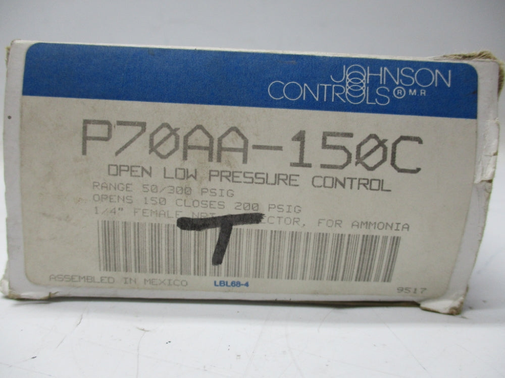 JOHNSON CONTROLS P70AA-150C 50/30PSIG NSMP