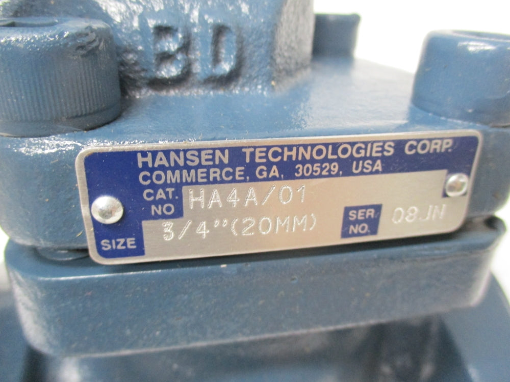 HANSEN HA4A/01 400PSIG NSNP