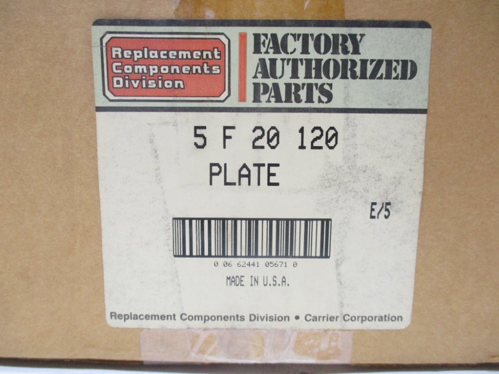 FACTORY AUTHORIZED PARTS 5F20120 NSFS