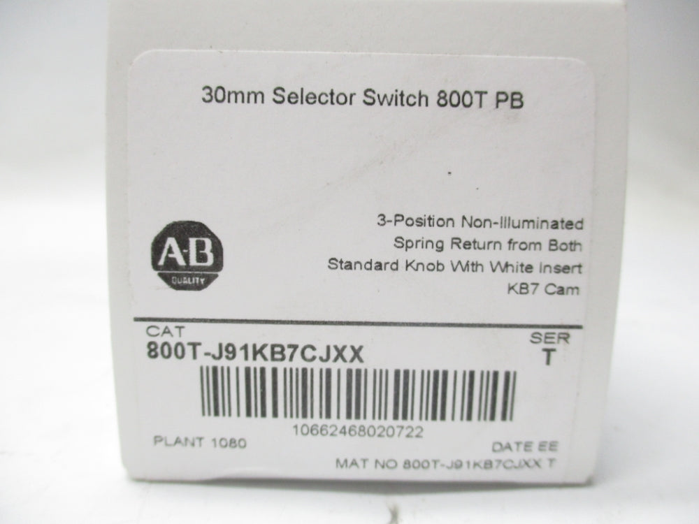 INDUSTRIAL SPARE PART 800T-J91KB7CJXX SER. T (WH) NSFS
