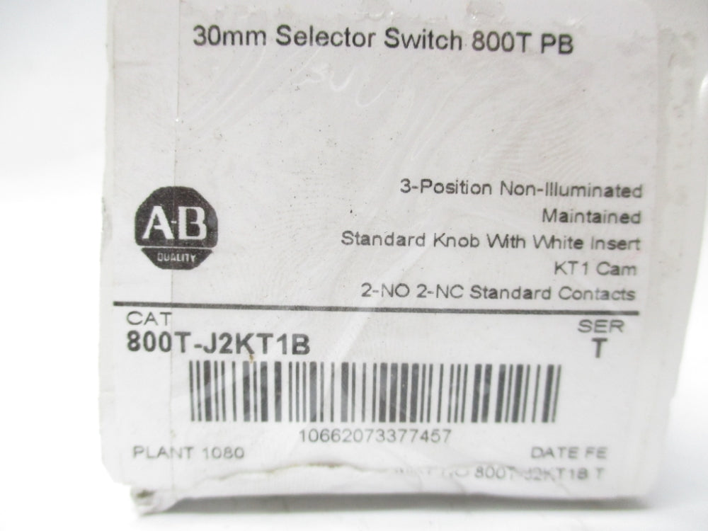 INDUSTRIAL SPARE PART 800T-J2KT1B SER. T (WH) NSMP