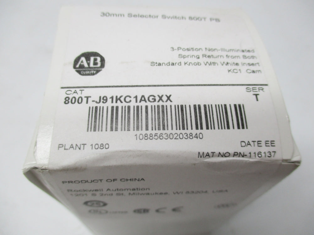 INDUSTRIAL SPARE PART 800T-J91KC1AGXX SER. T (WH) NSFS