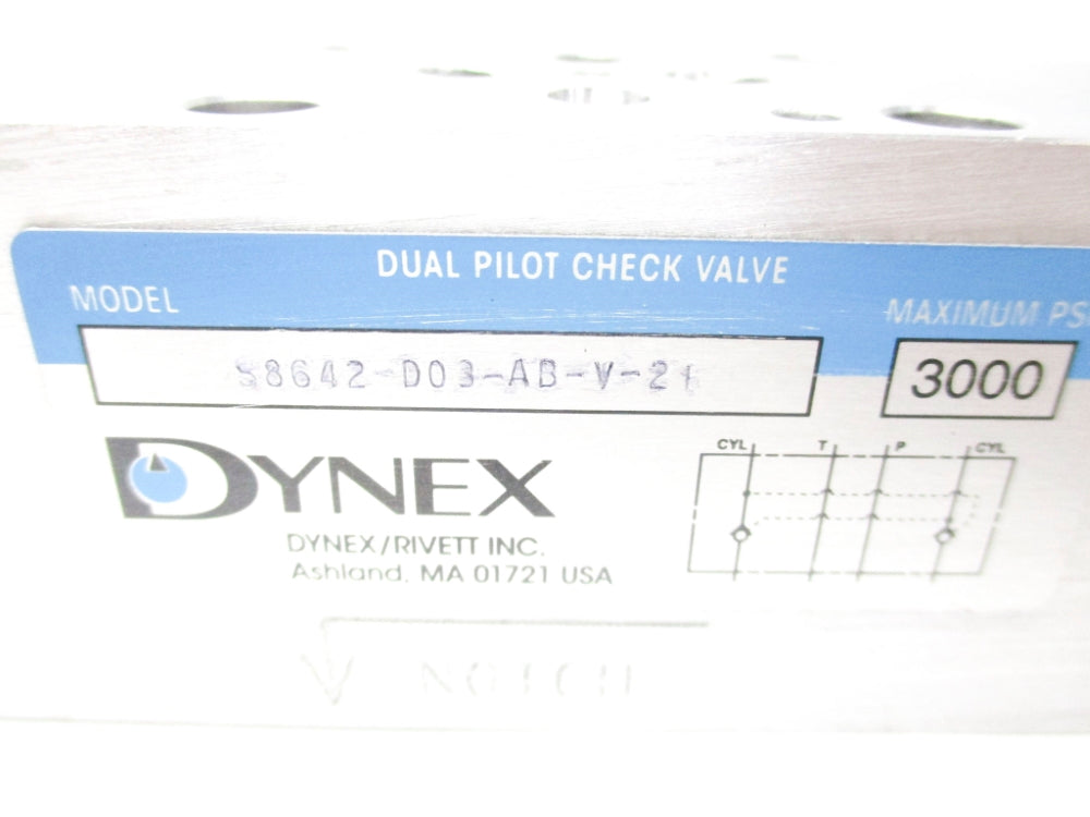 DYNEX S8642-D03-AB-V-21 3000PSI NSMP