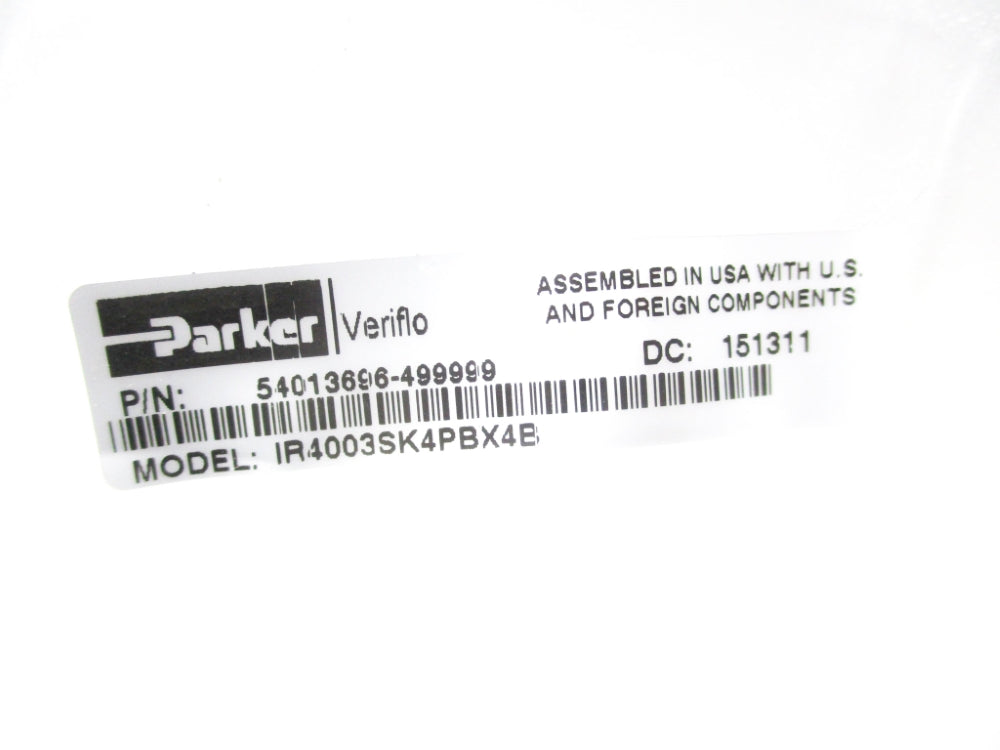 PARKER 54013696-499999 IR4003SK4PBX4B NSMP