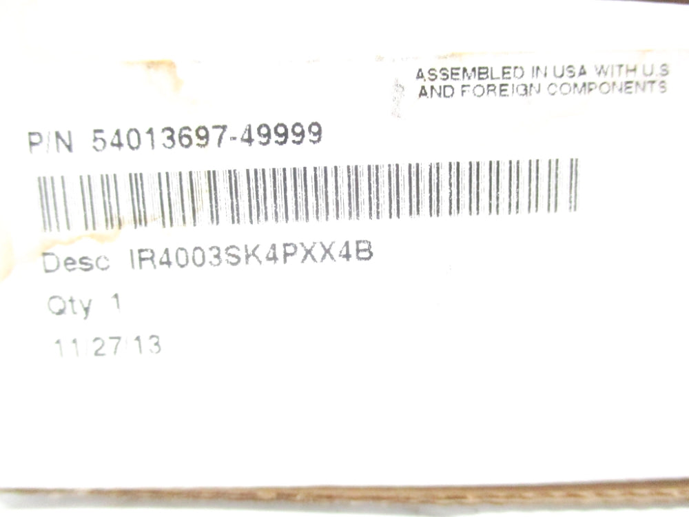 PARKER 54013697-49999 IR4003SK4PXX4B NSMP