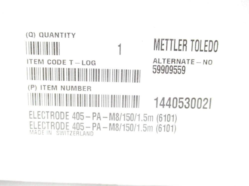 METTLER TOLEDO 405-PA-M8/150/1.5M NSMP