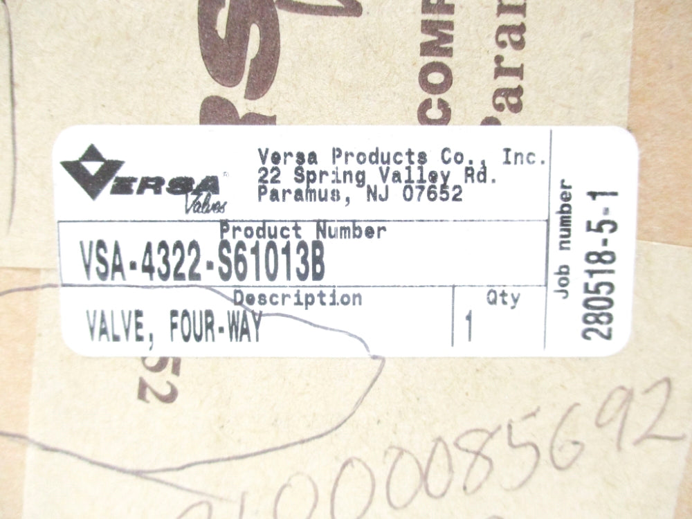 VERSA VSA-4322-S61013B 120-30PSI 24VDC NSMP