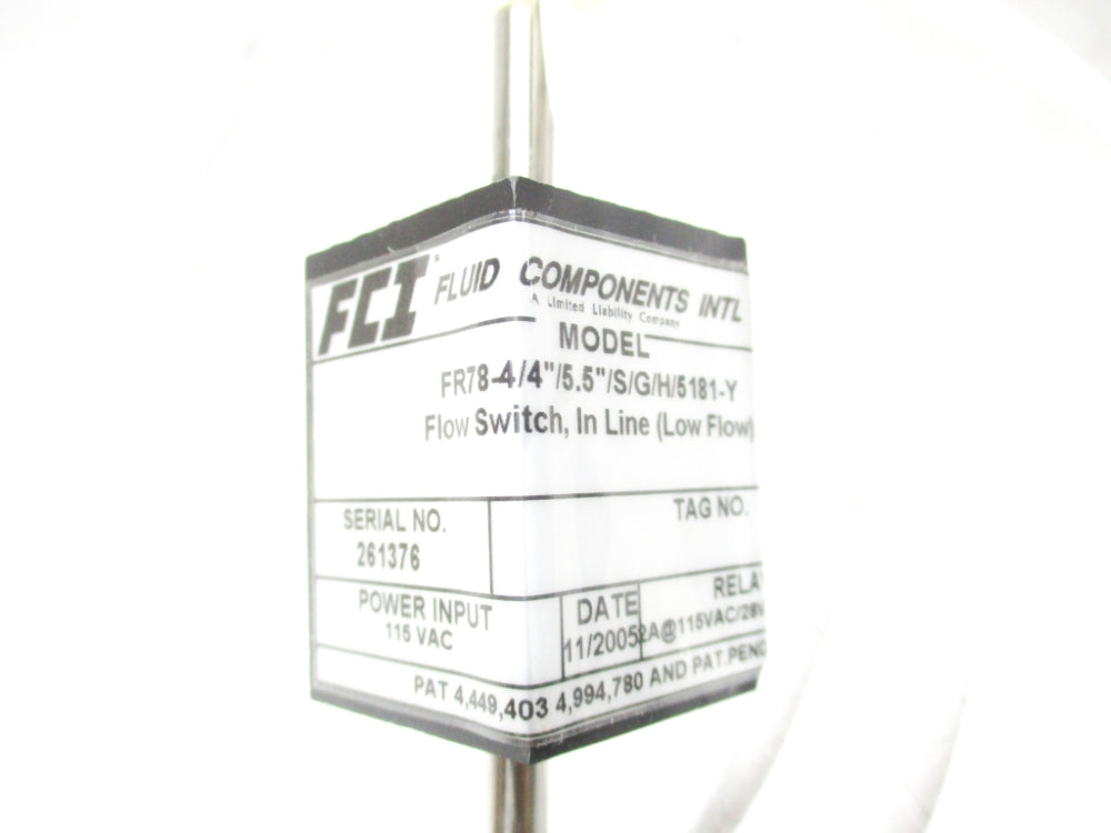 FCI FR78-4/4"/5.5"/S/G/H/5181-Y NSNP