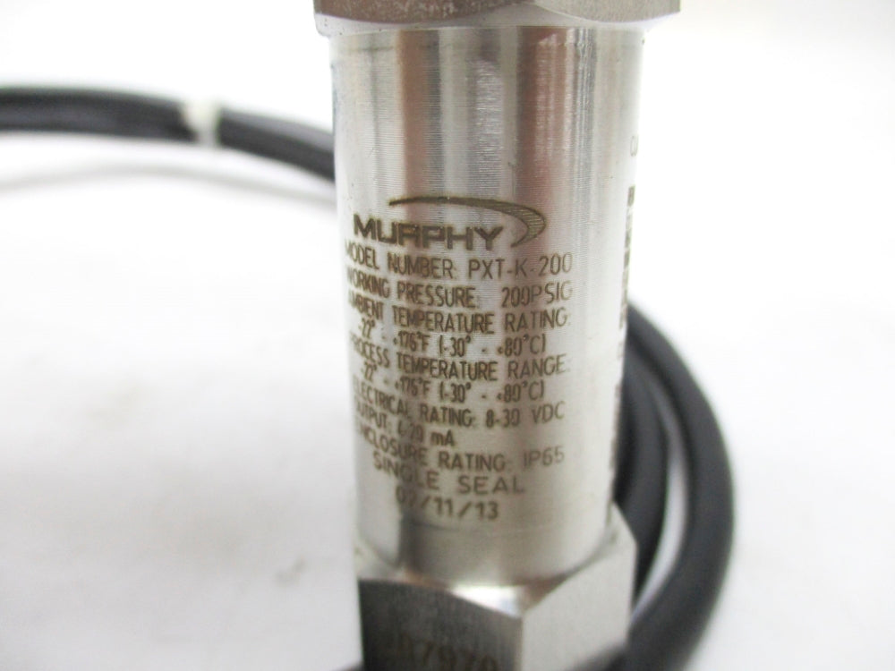 MURPHY PXT-K-200 200PSIG NSNP