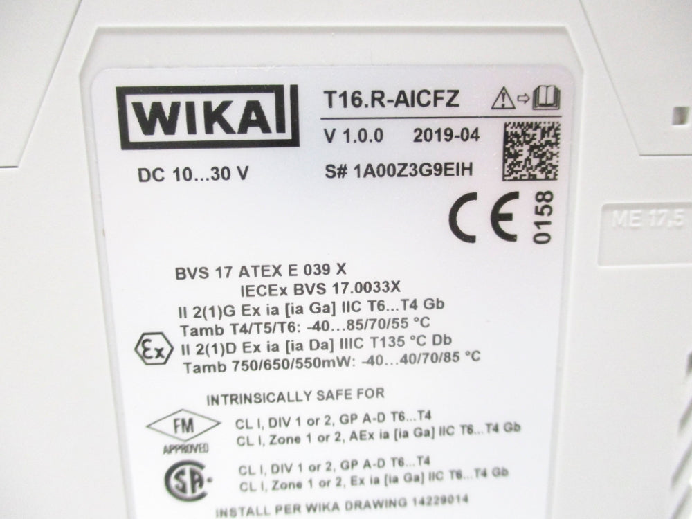 WIKA T16.R-AICFZ NSMP