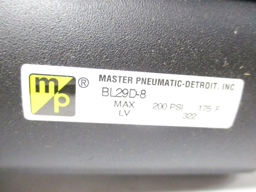 MASTER PNEUMATIC BL29D-8 200PSI NSMP