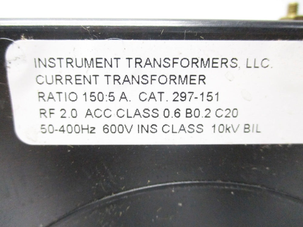 INSTRUMENT TRANSFORMERS 297-151 10KV NSNP