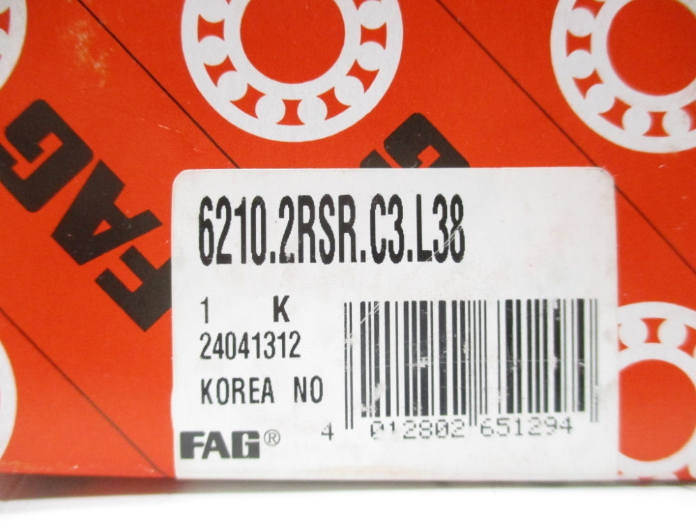 FAG 6210.2RSR.C3.L38 NSMP