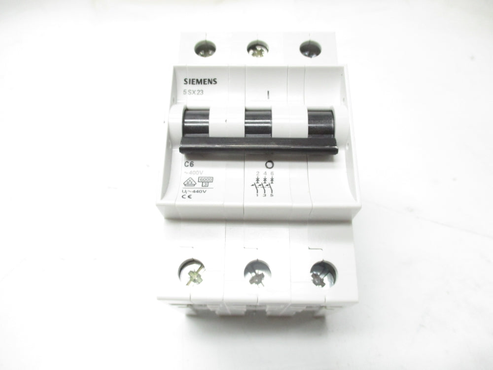 SIEMENS 5SX23-C6 400/440V 6A NSNP