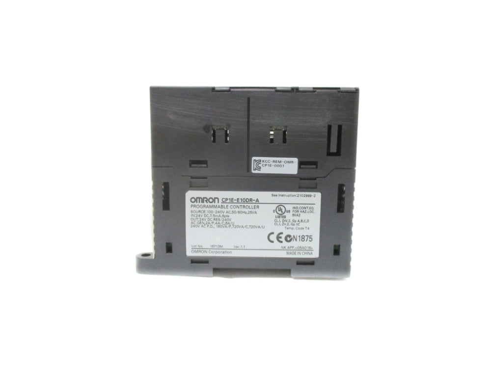 OMRON CP1E-E10DR-A NSNP