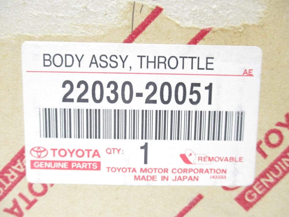 TOYOTA 22030-20051 NSMP